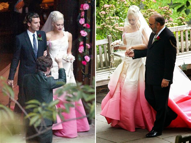 Gwen Stefani Hochzeitskleid
 NE StyleSmart Celeb Style Gwen Stefani