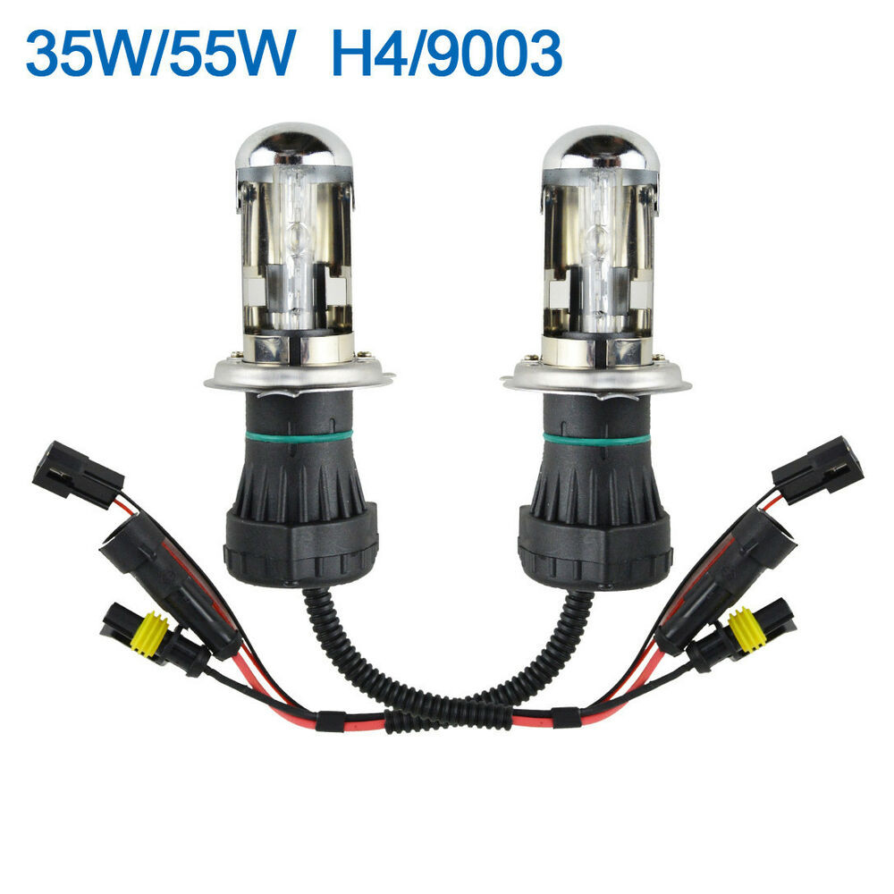 H4 Lamp
 35W 55W HID Xenon Bi xenon Hi Low Dual Beam Bulbs H4 H13