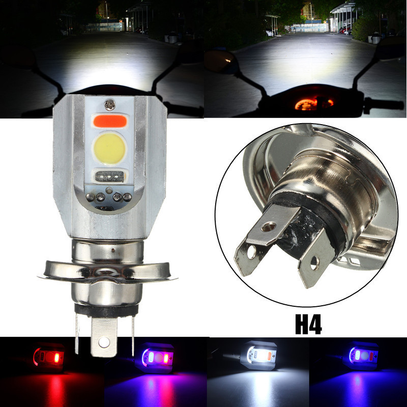 H4 Lamp
 H4 12 24V Motorcycle LED COB Hi Lo Beam Front Headlight