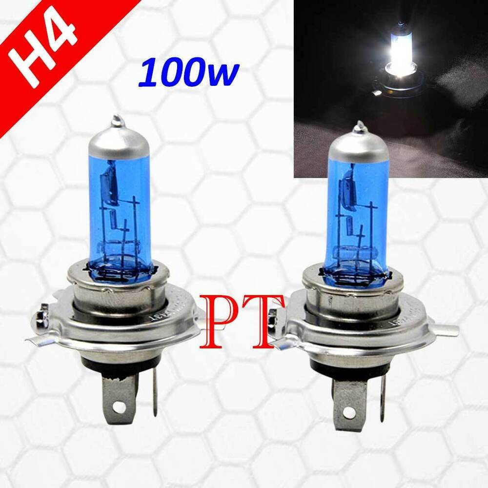 H4 Lamp
 H4 9003 HB2 100W Halogen Xenon Headlight Light Bulbs Super