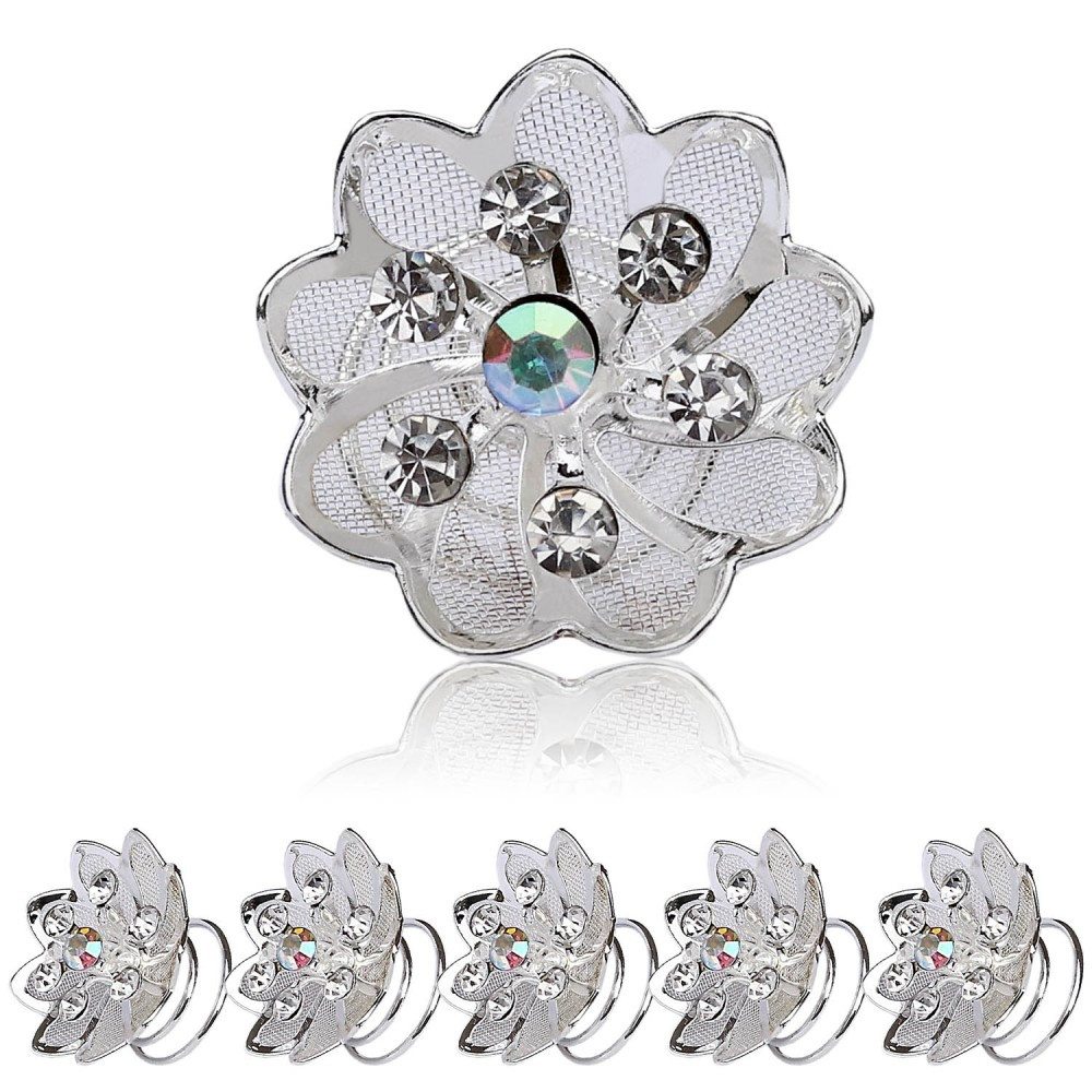 Haarnadeln Hochzeit
 Set Haarnadeln Hochzeit Haarnadeln Curlies Perlen Blume