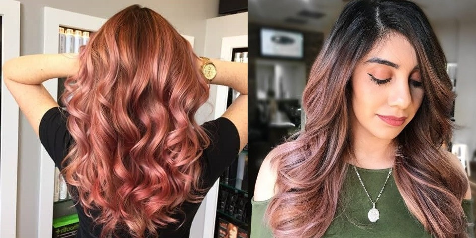 Haarschnitt Trends 2019
 2019 Trend Balayage Haarfarbe Frisuren Stil Haar