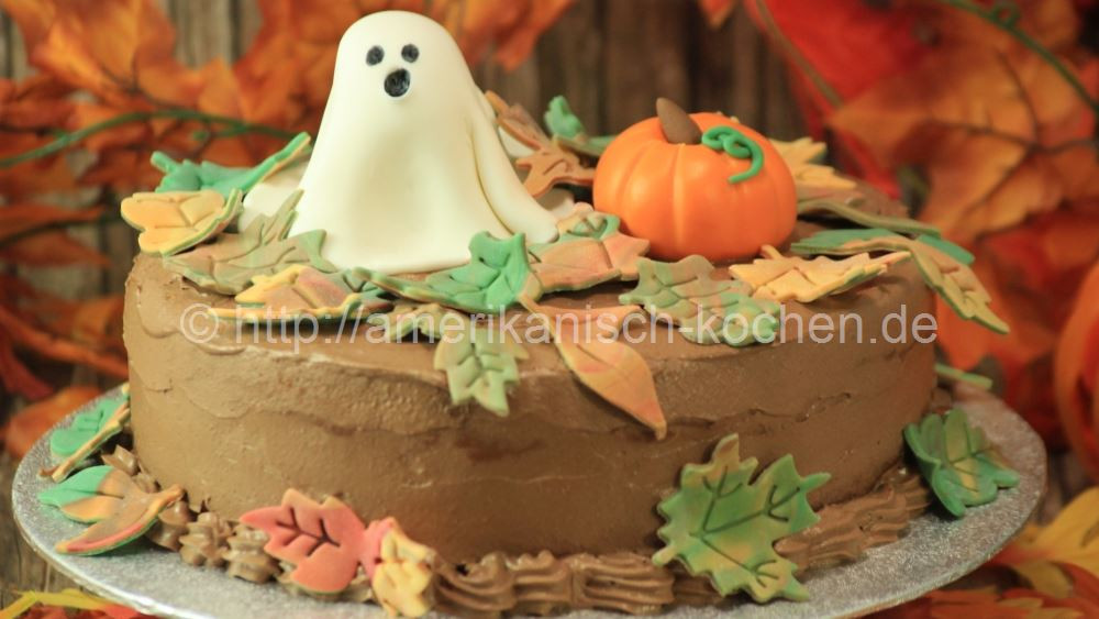 Halloween Kuchen
 Kürbis Schokoladen Torte Halloween Torte