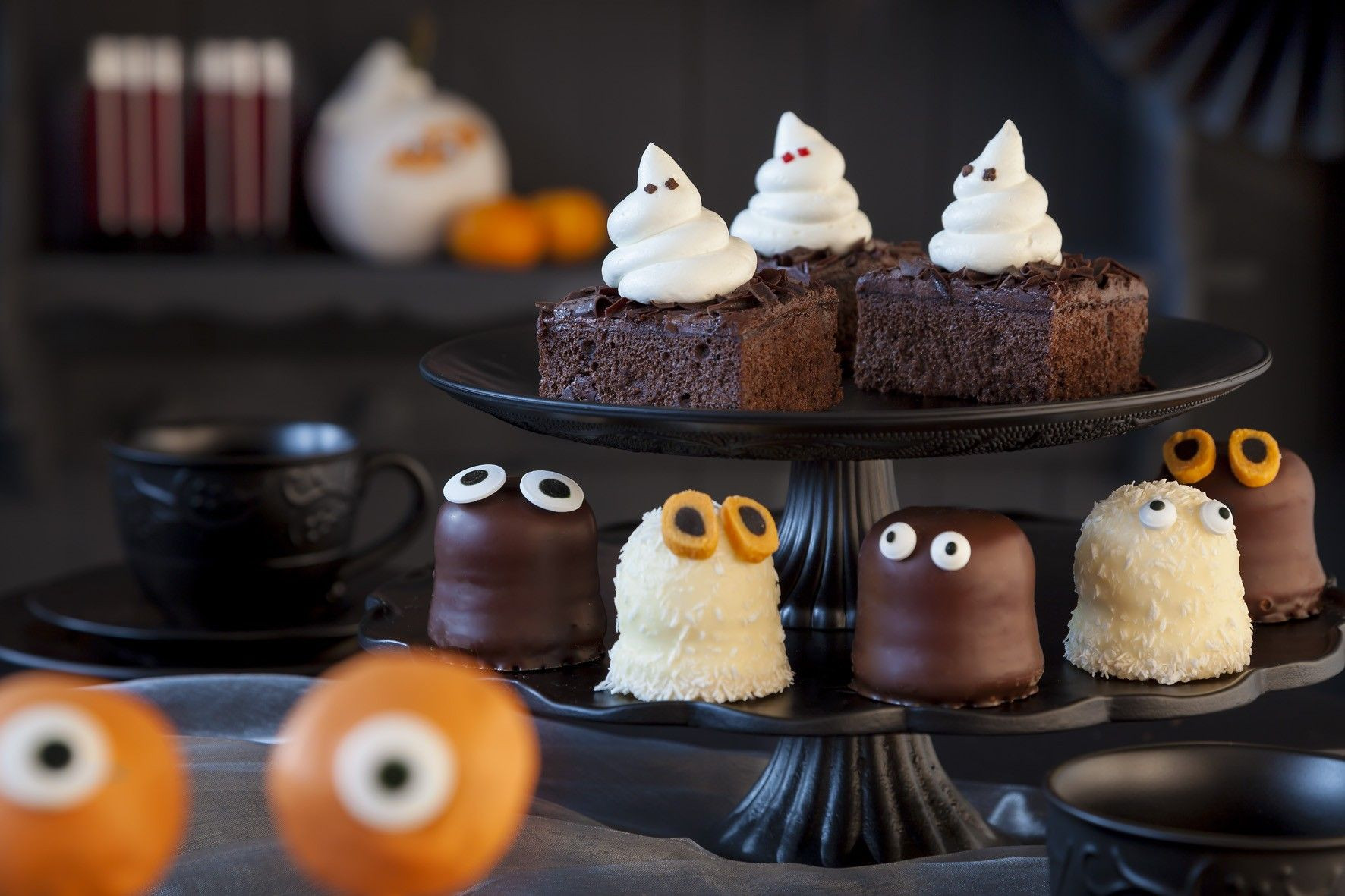 Halloween Kuchen
 Super reizende Halloween Desserts und Leckereien