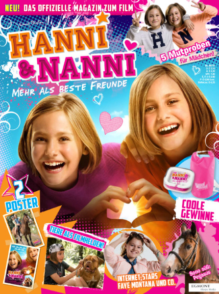 Hanni Und Nanni Ausmalbilder
 "Mehr als beste Freunde" Gewinnspiel zu Hanni & Nanni