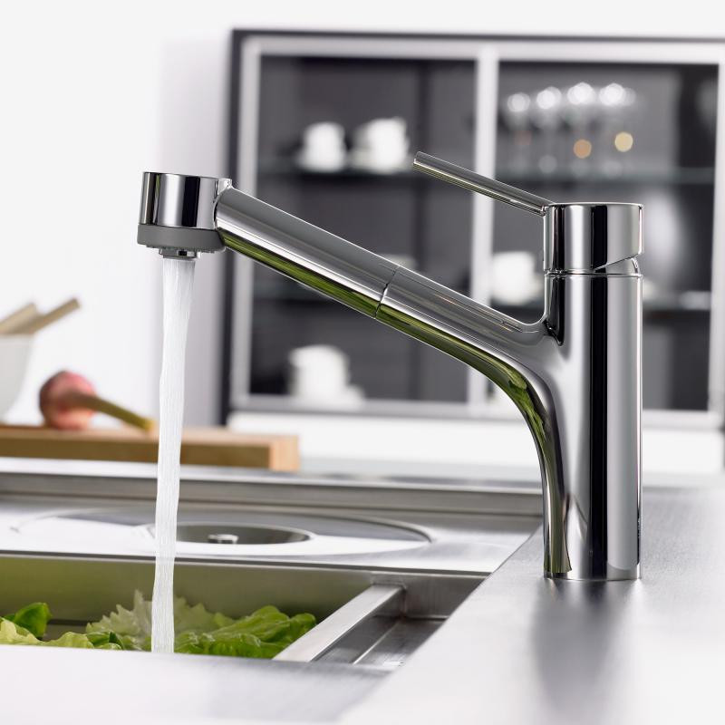 Hansgrohe Küchenarmatur
 Hansgrohe Talis S Einhebel Küchenarmatur mit Ausziehbrause