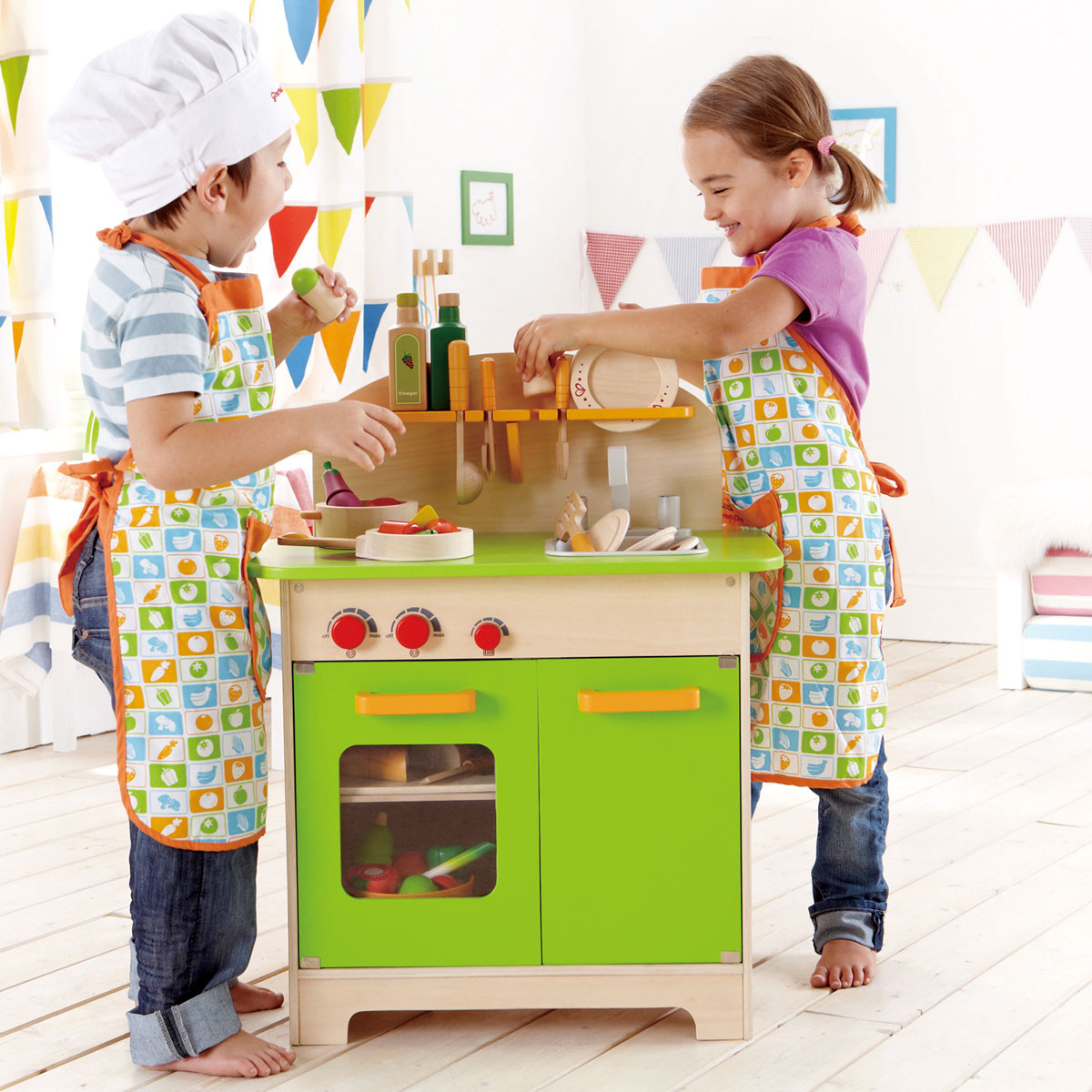 Hape Gourmet Küche
 Kinderküche aus Holz von Hape Pirum Holzspielzeuge