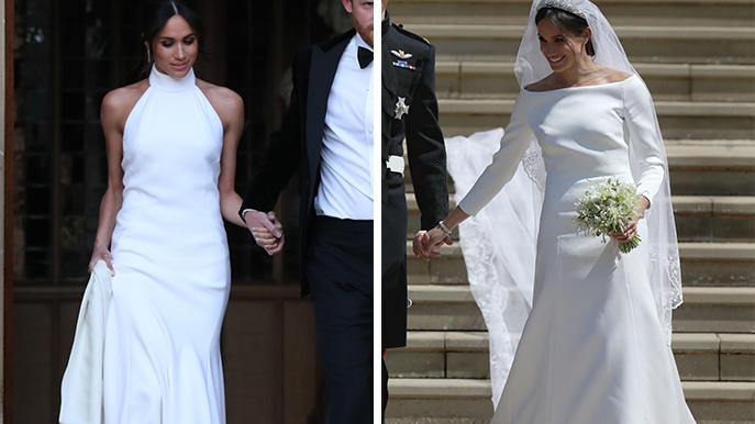 Harry Und Meghan Hochzeitskleid
 Meghan Markle Welches ihrer Hochzeitskleider war schöner