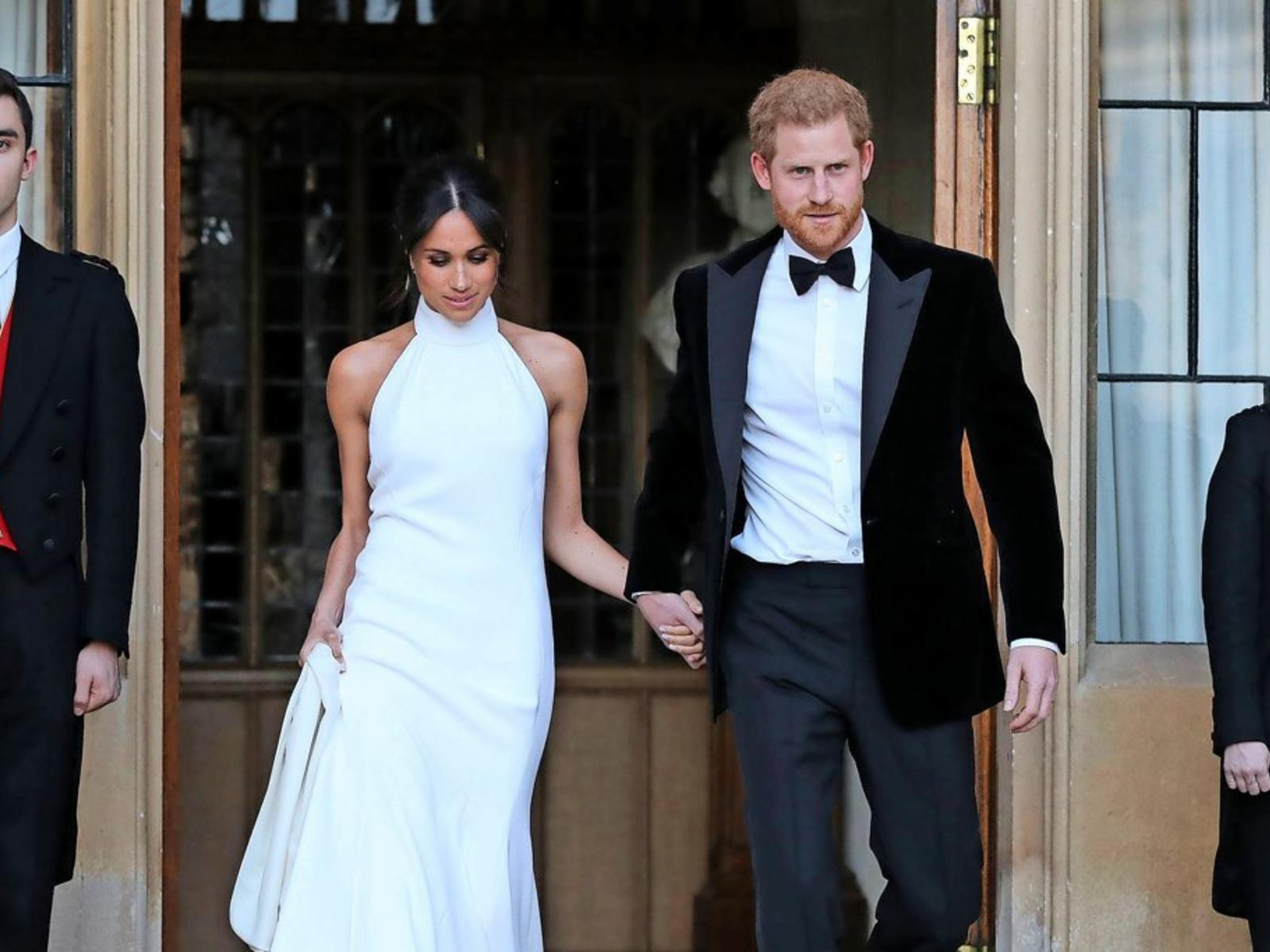 Harry Und Meghan Hochzeitskleid
 So feierten Harry und Meghan nach der Trauung