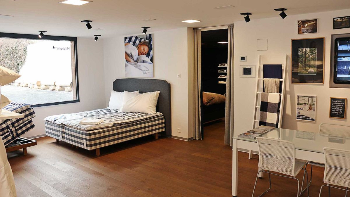 Hästens Bett
 Hästens Store Saanen Gstaad Hästens Boxspringbetten