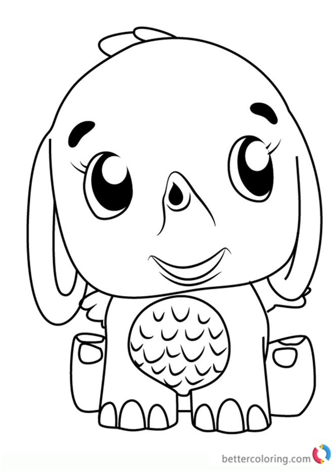 Hatchimals Ausmalbilder
 Elefly from Hatchimals Coloring Pages Free Printable