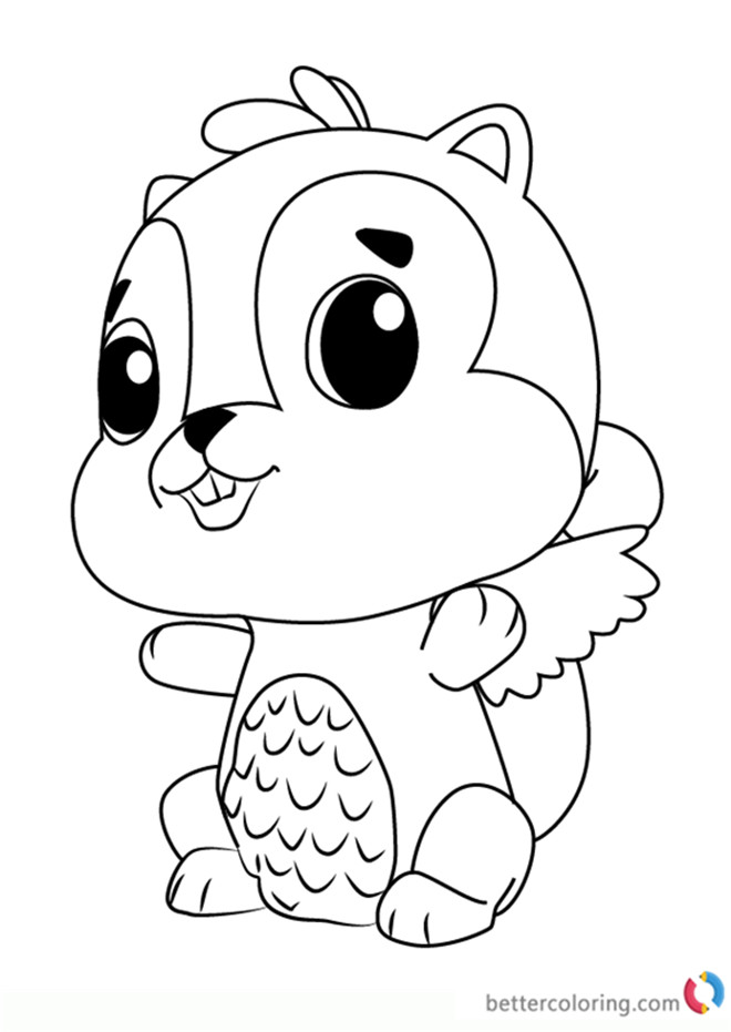 Hatchimals Ausmalbilder
 Chipadee from Hatchimals Coloring Pages Free Printable