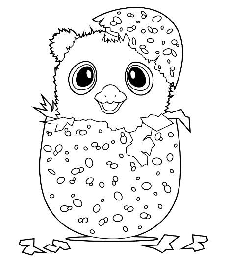 Hatchimals Ausmalbilder
 hatchimals coloring page free