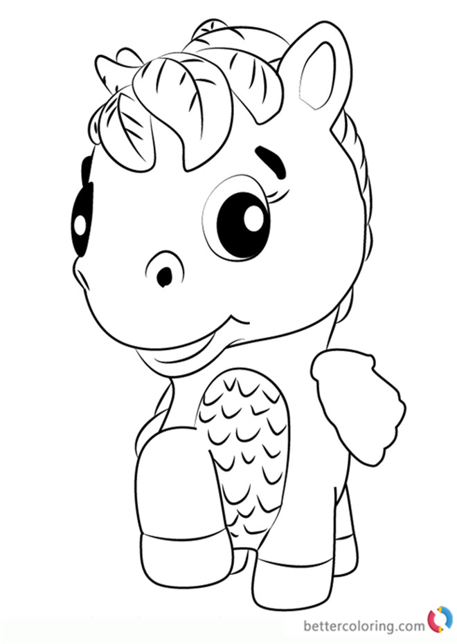 Hatchimals Ausmalbilder
 Ponette from Hatchimals Coloring Pages Free Printable