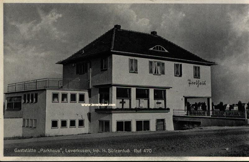 Haus Am Park Leverkusen
 Leverkusen Postkarte Haus am Park Parkhaus