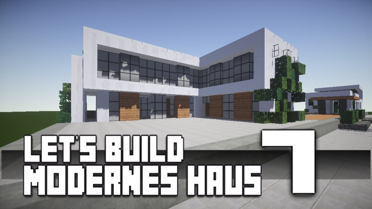 Haus Bauen
 Minecraft modernes Haus Bauen 7 Tutorial Anleitung