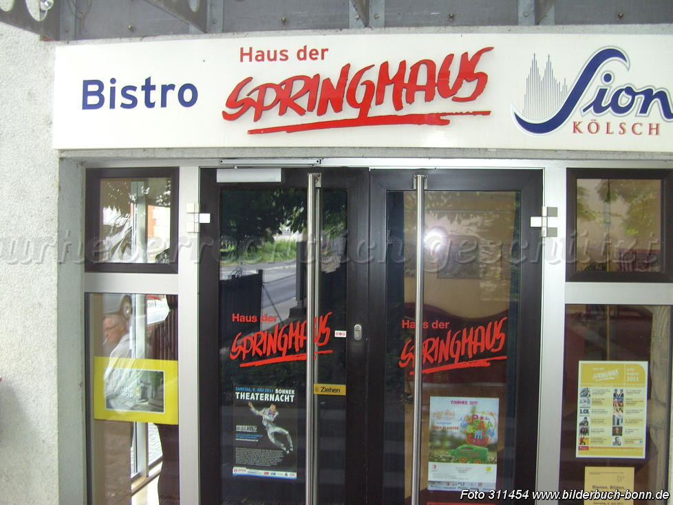 Haus Der Springmaus
 Bilderbuch Bonn Eingang Haus der Springmaus
