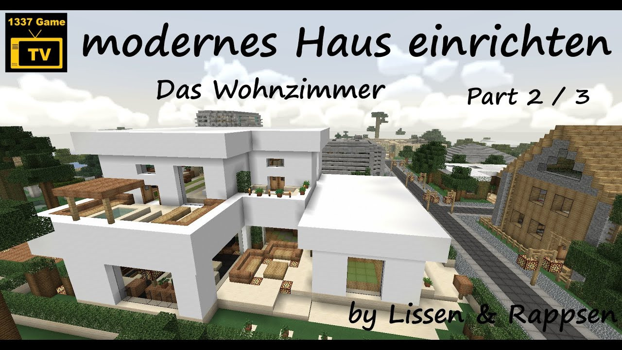 Haus Einrichten
 Modernes Haus Das Wohnzimmer einrichten 2 3