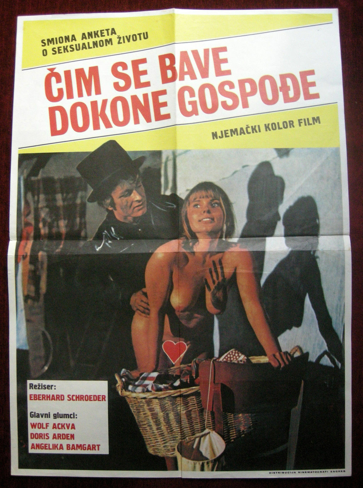 Haus Frauen Report
 1971 Original Movie Poster Hausfrauen Report 1 Unglaublich