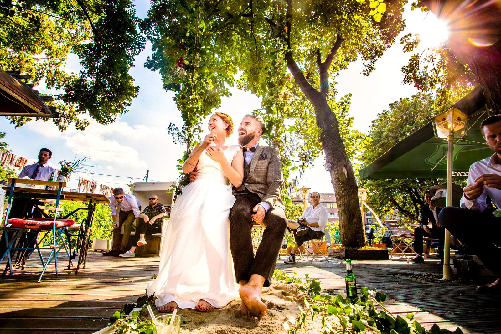 Haus Im Grünen Frankfurt
 Hochzeitsfotograf Frankfurt Eine gechillte Sommerhochzeit