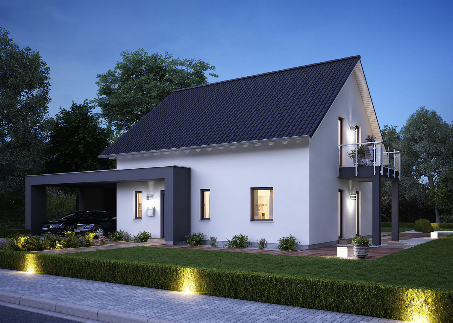 Haus Kaufen Graben Neudorf
 LifeStyle 16 02 S Einfamilienhaus Fertighaus bauen mit