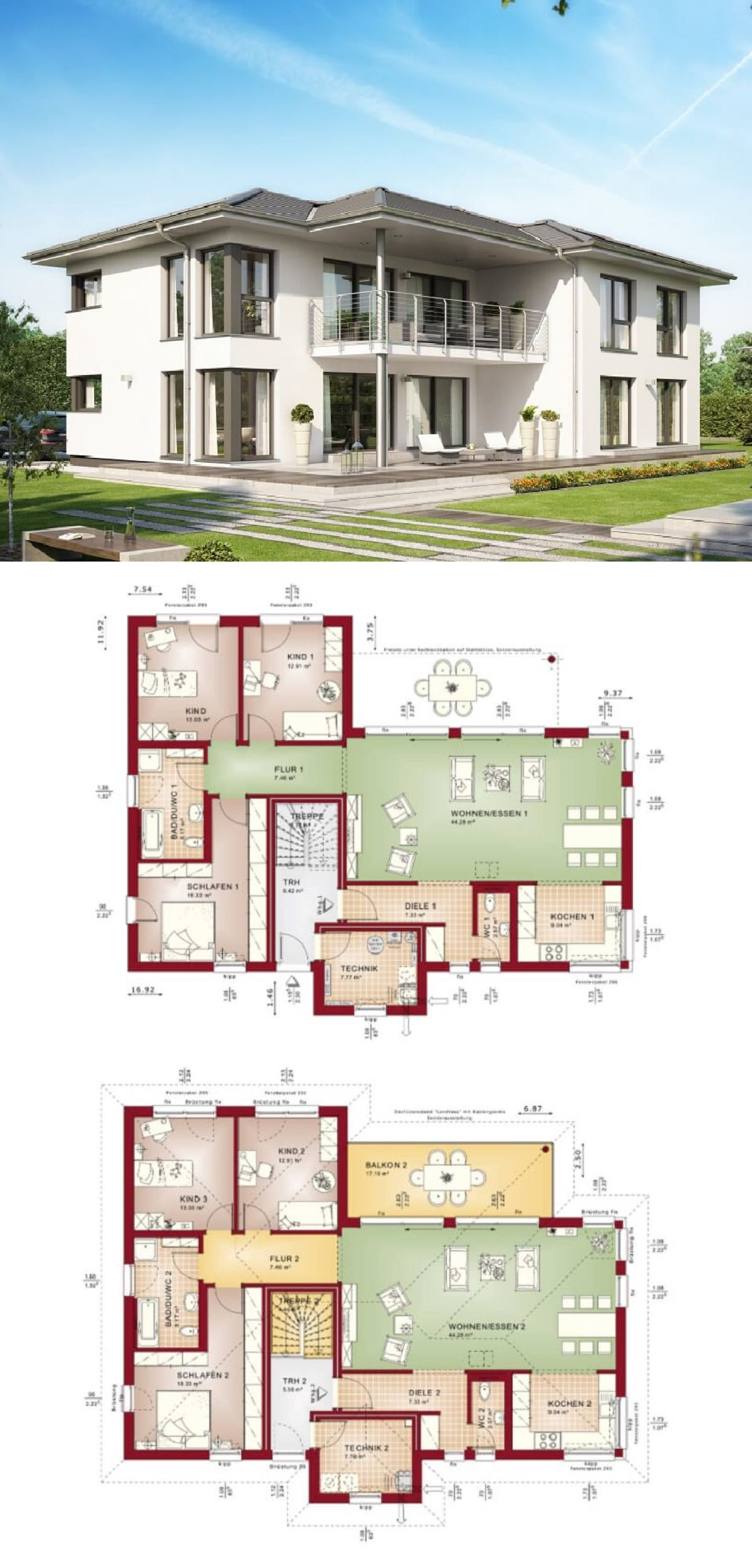 Haus Mit Einliegerwohnung
 Zweifamilienhaus mit Einliegerwohnung Grundriss Haus