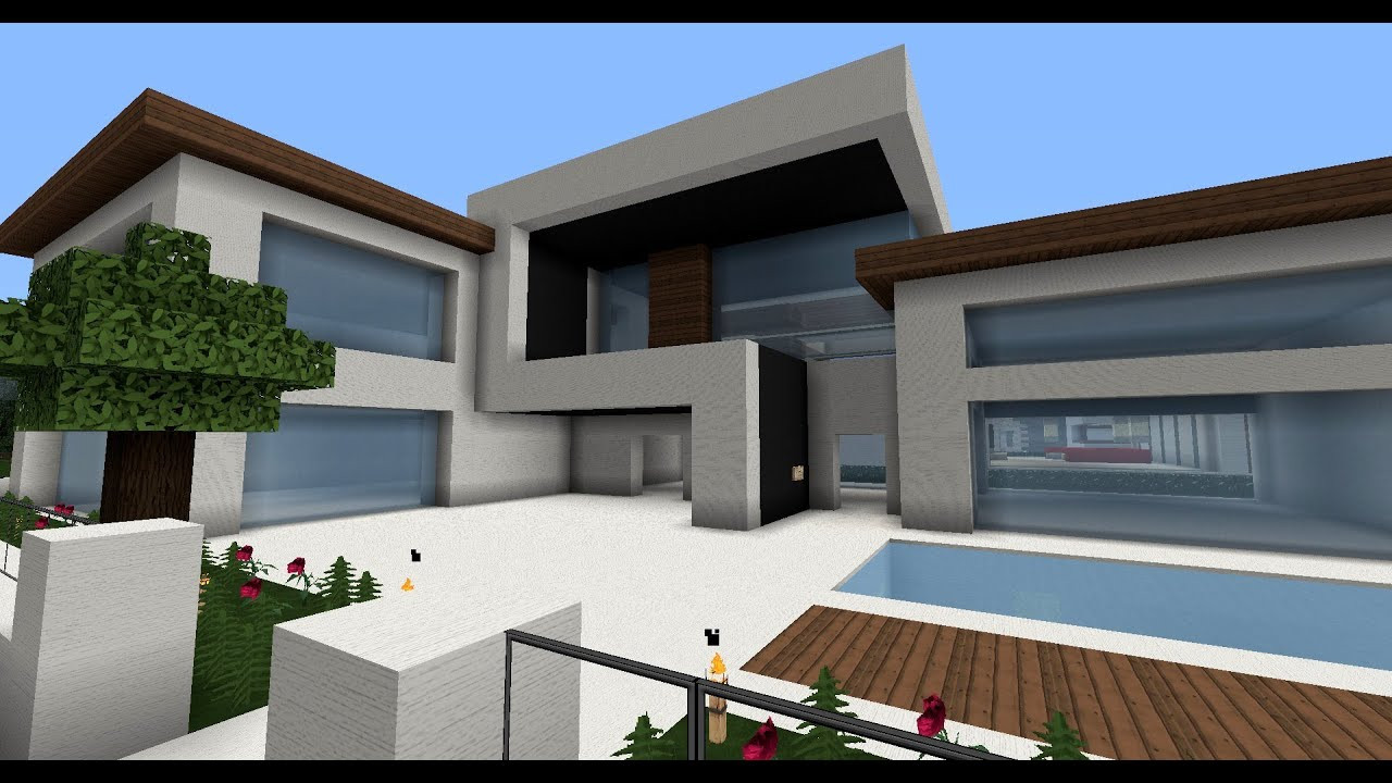 Haus Modern
 Moderne Minecraft Häuser Wolkenkratzer Modernes Haus