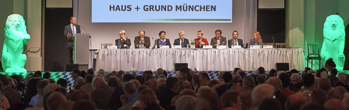 Haus Und Grundbesitzerverein
 Versammlungen Haus und Grund München