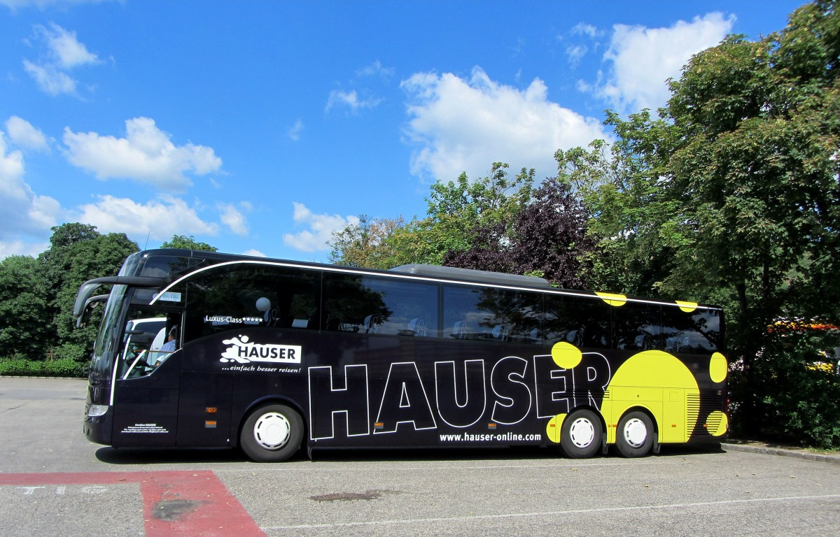 Hauser Reisen
 Mercedes Tourismo von Hauser Reisen aus der BRD in Juni