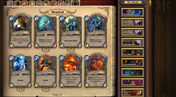 Hearthstone Deck Builder
 Hearthstone – Heroes Warcraft Review – in stry