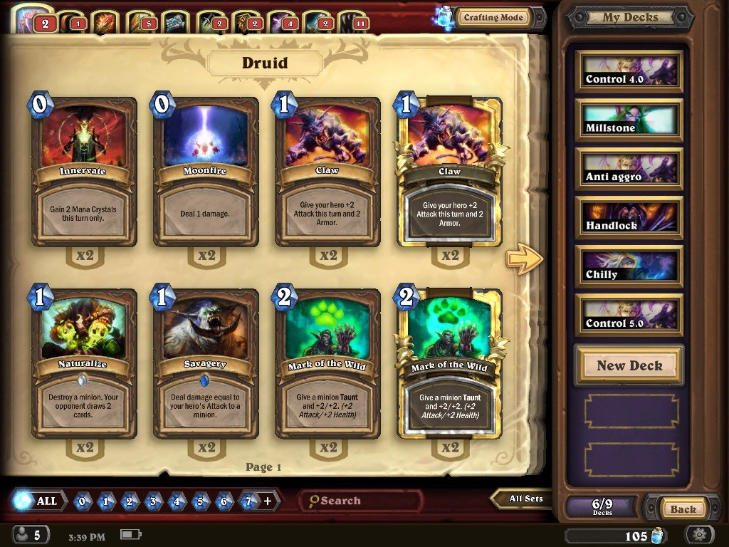 Hearthstone Decks
 Hearthstone Ten tips hints and tricks to building a