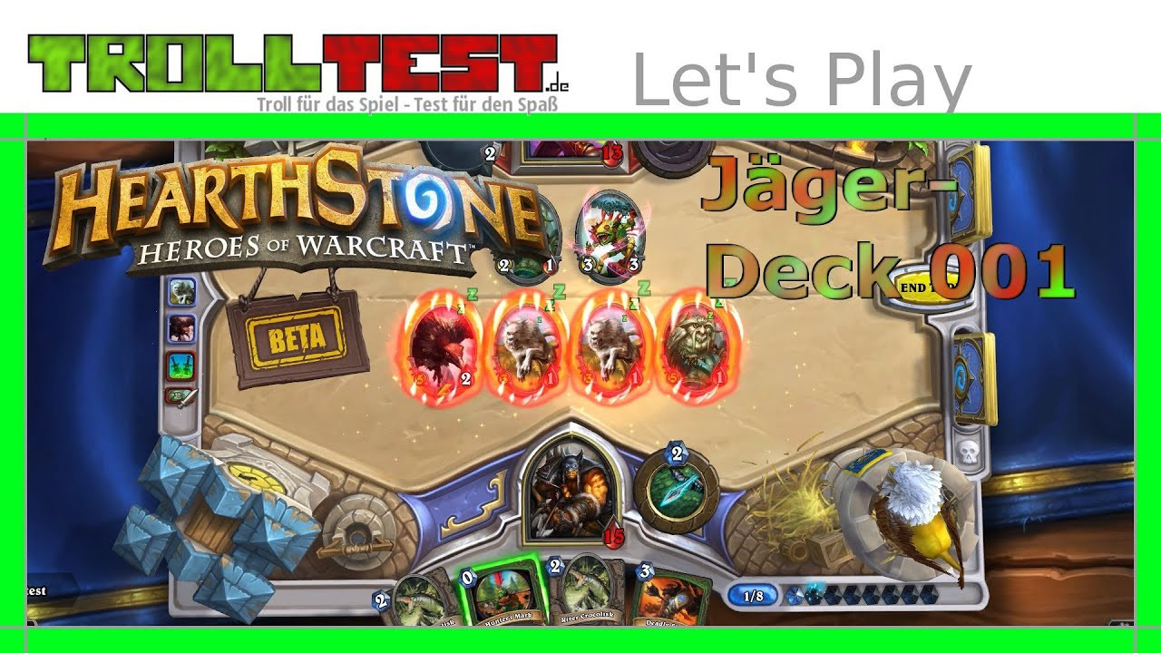 Hearthstone Jäger Deck
 Hearthstone Beta Jäger Deck 001