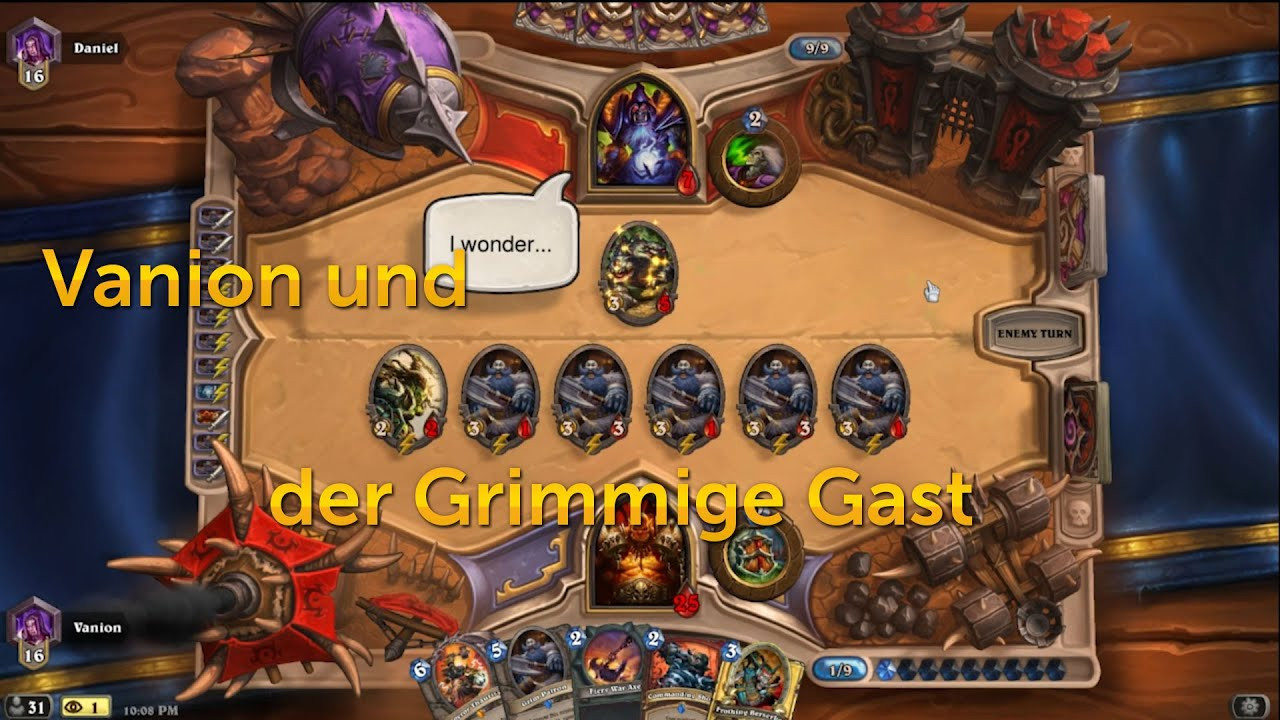 Hearthstone Krieger Deck
 Hearthstone Deck ausprobiert Der Krieger mit dem