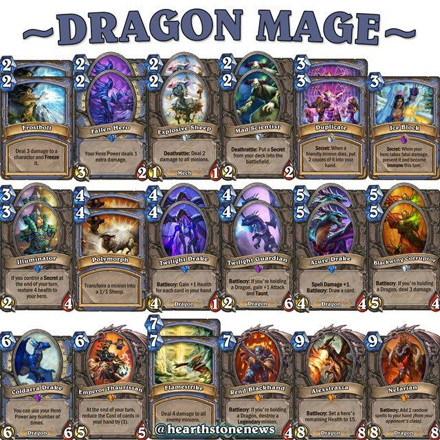 Hearthstone Mage Deck
 17 Best ideas about Hearthstone Mage Deck on Pinterest