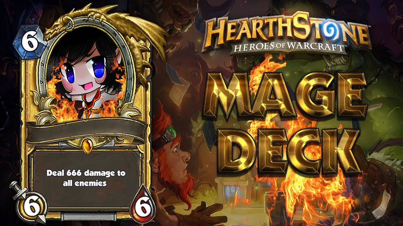 Hearthstone Mage Deck
 HearthStone Mage Deck Spell Damage and Control