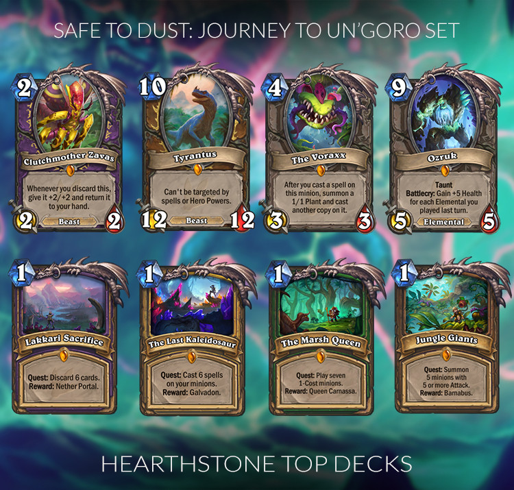 Hearthstone Top Decks
 Hearthstone Legendaries You Can Safely Disenchant Updated
