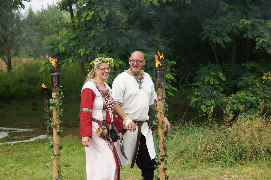 Heidnische Hochzeit
 Heidnische Eheleite am 22 Juli 2017 bei Rathenow