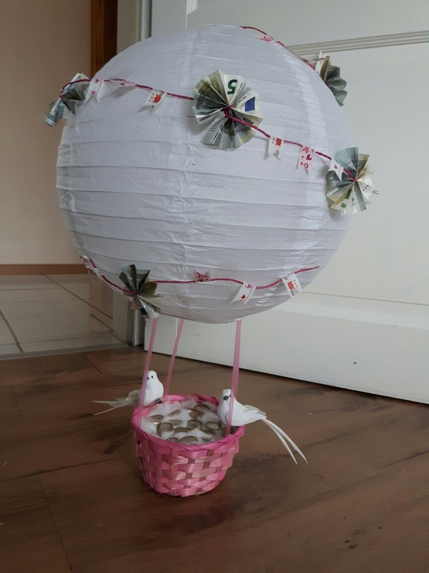 Heißluftballon Basteln Hochzeit
 Heißluftballon Hochzeit Bastelkram