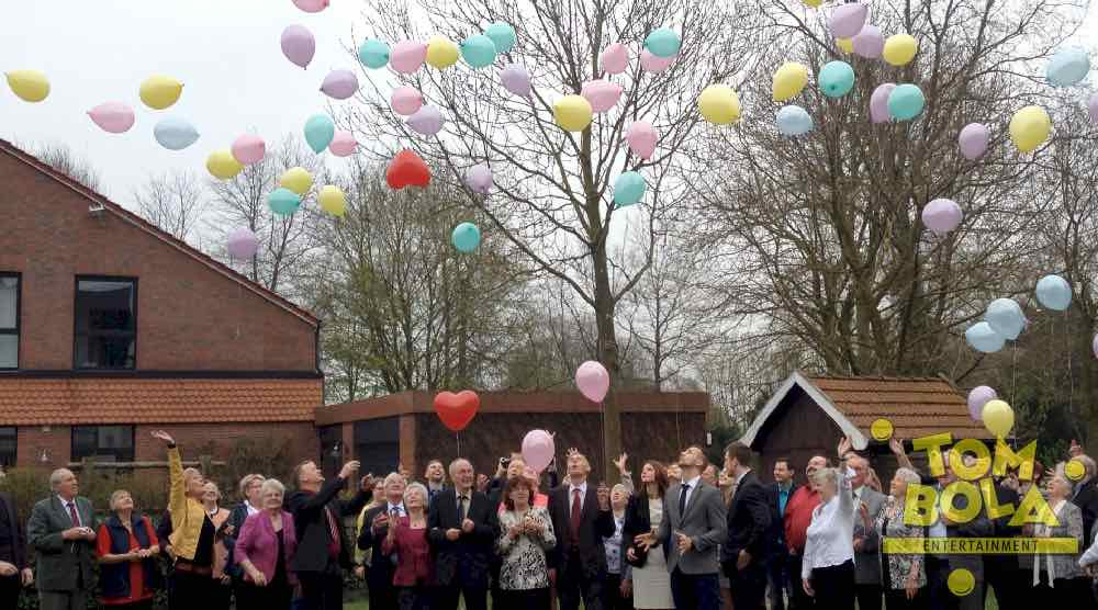 Heliumballons Hochzeit
 Heliumballon Massenstart für Hochzeit