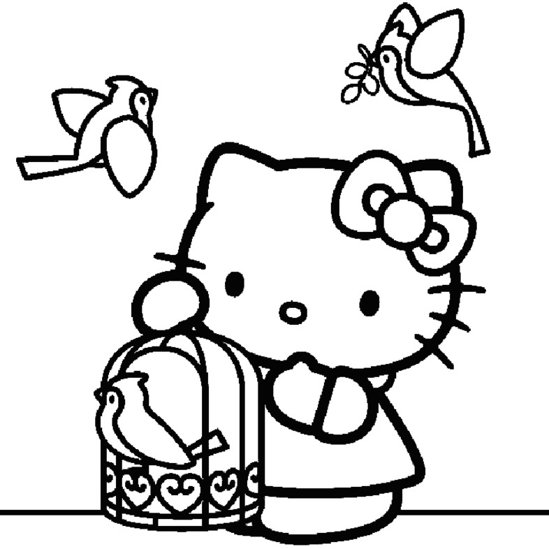 Hello Kitty Ausmalbilder
 Ausmalbilder für Kinder Malvorlagen und malbuch