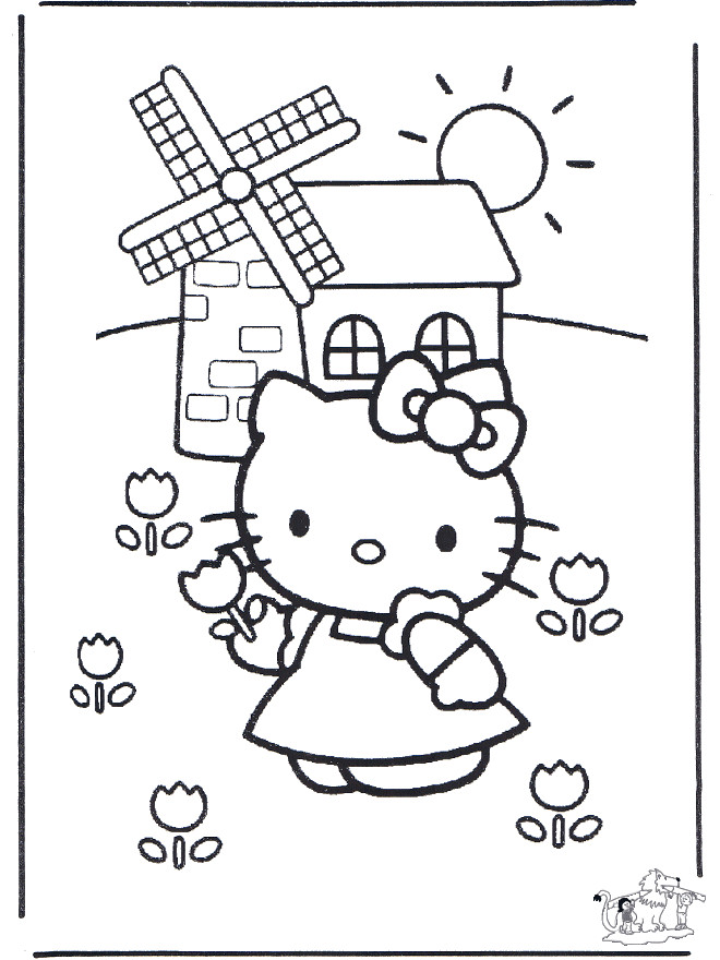 Hello Kitty Ausmalbilder
 Ausmalbilder zum Ausdrucken Hello Kitty Ausmalbilder