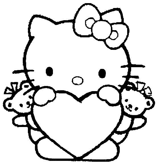 Hello Kitty Malvorlagen
 18 besten Hello Kitty Ausmalbilder Bilder auf Pinterest