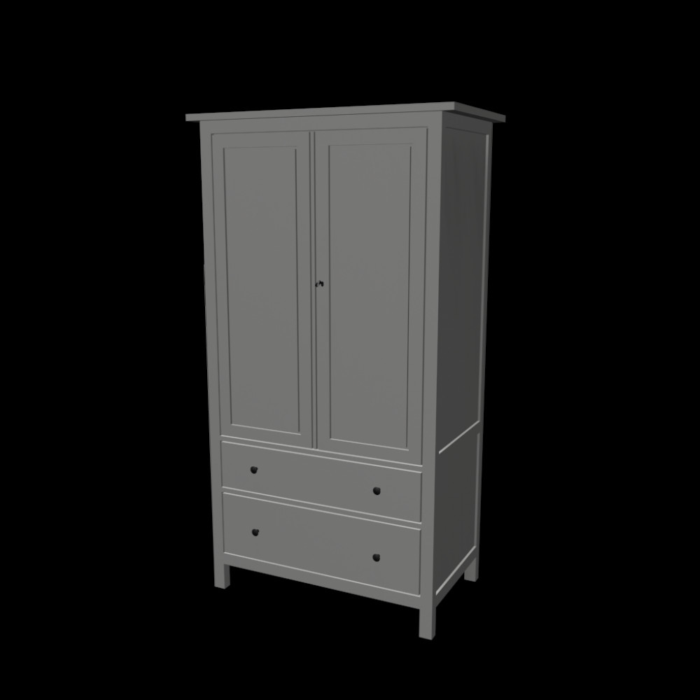 2696 Hemnes Kleiderschrank
HEMNES Kleiderschrank Einrichten & Planen in 3D