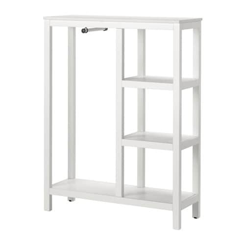 Hemnes Kleiderschrank
HEMNES Kleiderschrank offen weiß las 99x37x130 cm IKEA
