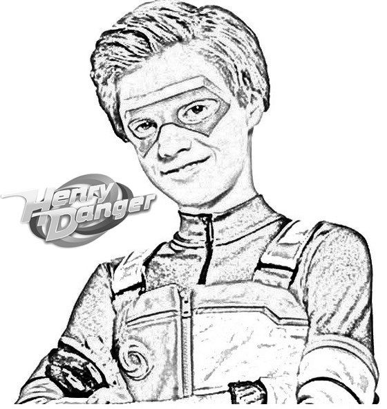 Henry Danger Ausmalbilder
 fun henry danger coloring and drawing page