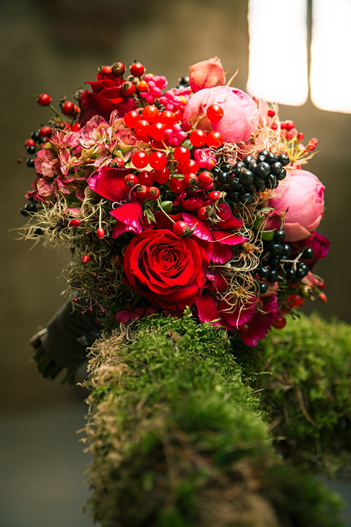 Herbst Hochzeit
 Inspiration für eine Herbsthochzeit in Rot