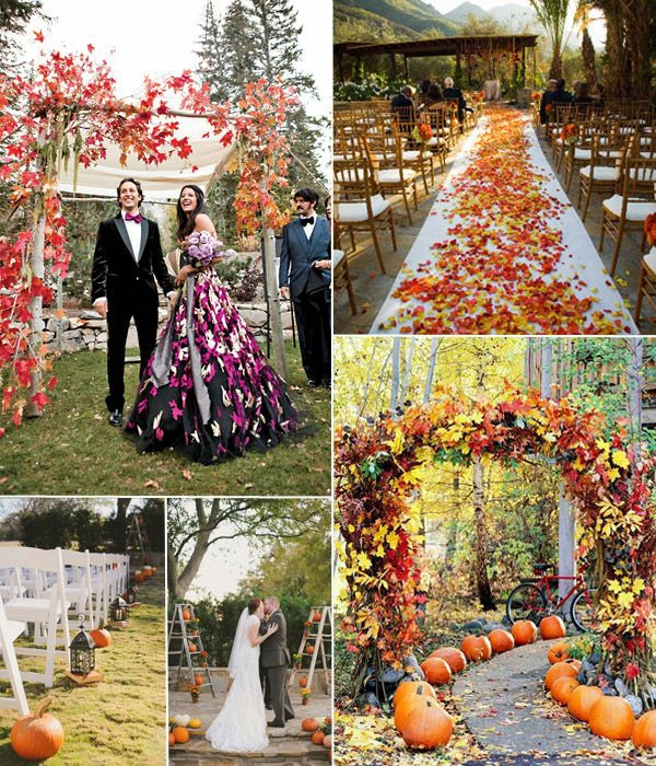 Herbst Hochzeit
 Hochzeit im Herbst Eine Farbpalette mit herbstlichem Flair