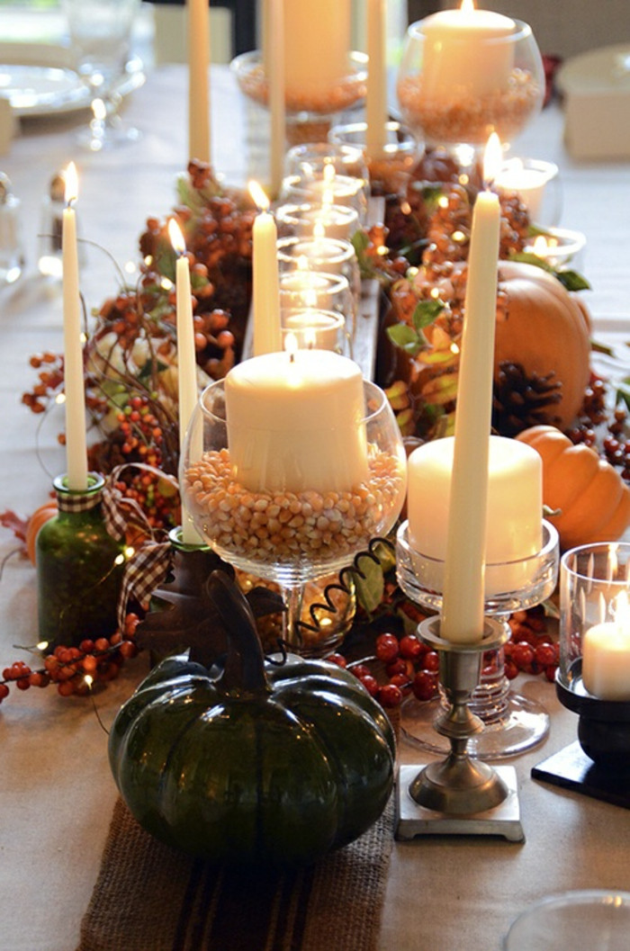 Herbstdeko Tisch
 Dekoideen Herbst Bringen Sie den Herbst nach Hause