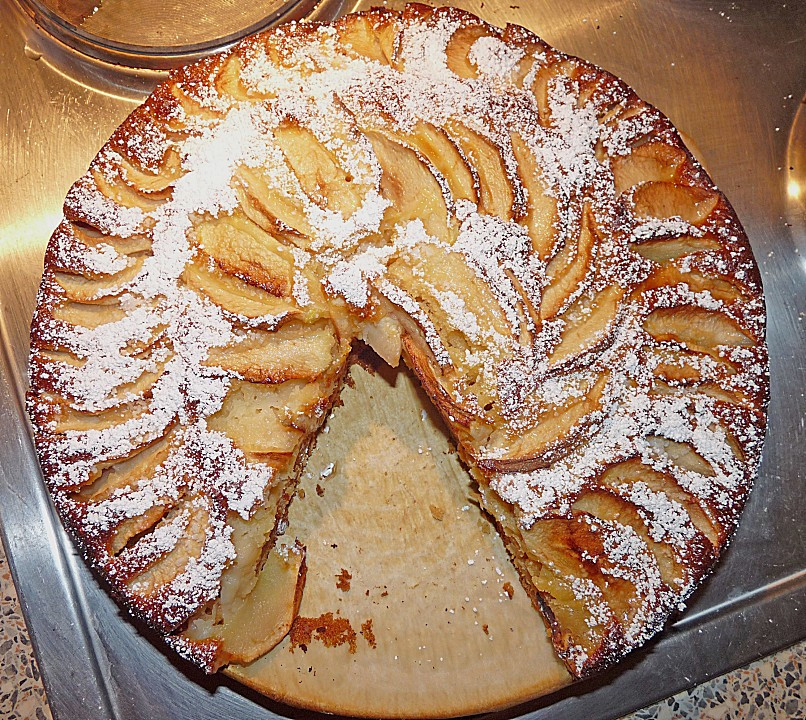 Hermann Kuchen
 Apfel Pudding – Kuchen mit Hermann Teig von Schubs