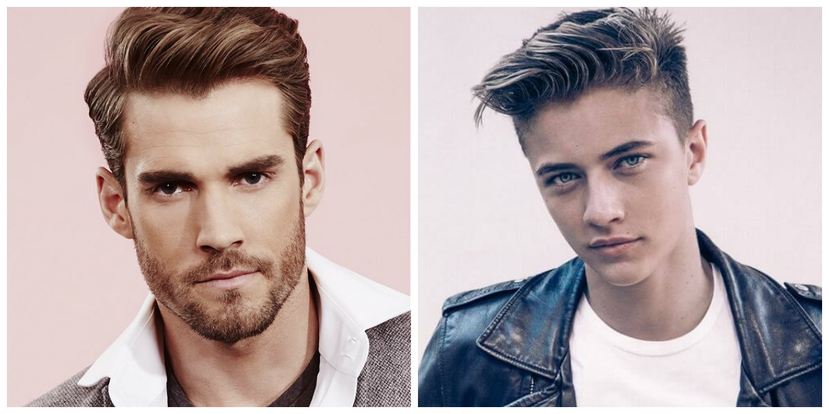 Herren Frisuren 2019 Geheimratsecken
 Herrenfrisuren 2019 stilvolle Herrenfrisuren für